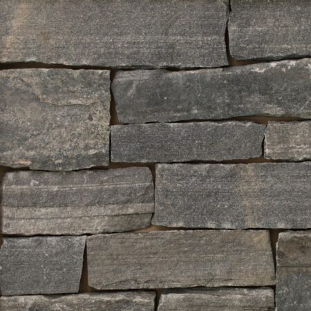 Delgado Stone Black Ash Ashlar Veneer