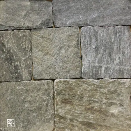 Delgado Stone Black Ash Square and Rectangle Veneer