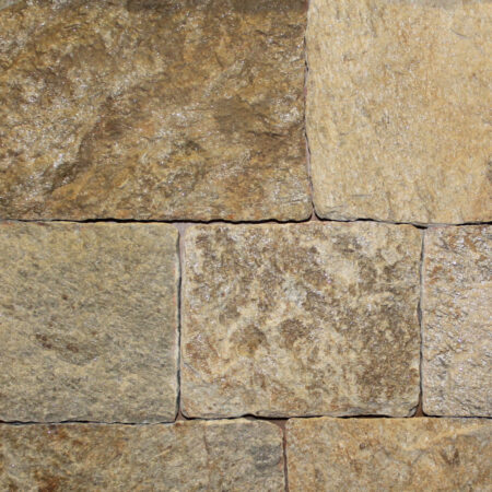 Delgado Stone Colonial Tan Square and Rectangle Veneer