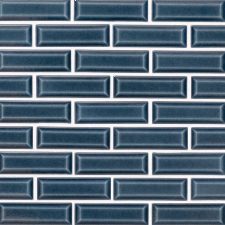 MSI Highland Park Bay Blue Beveled Tile