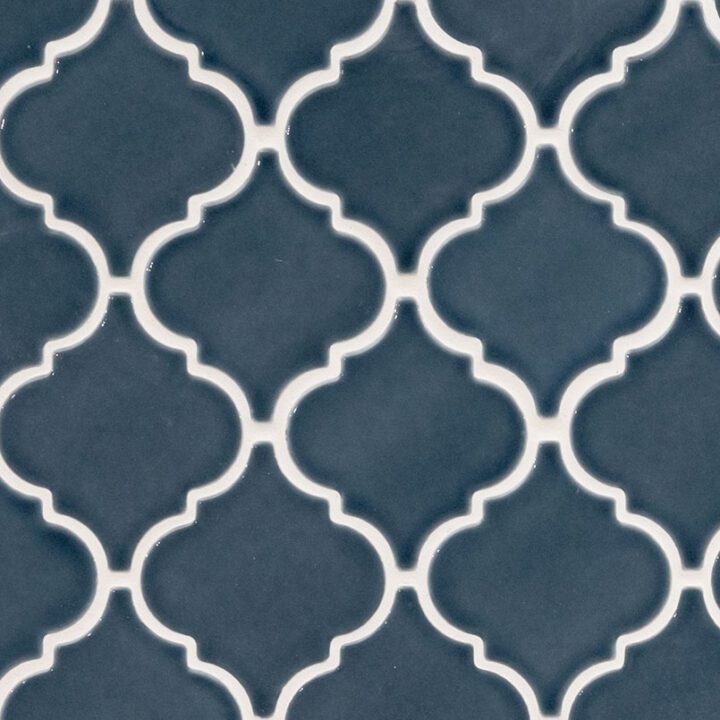 MSI Highland Park Bay Blue Arabesque Tile