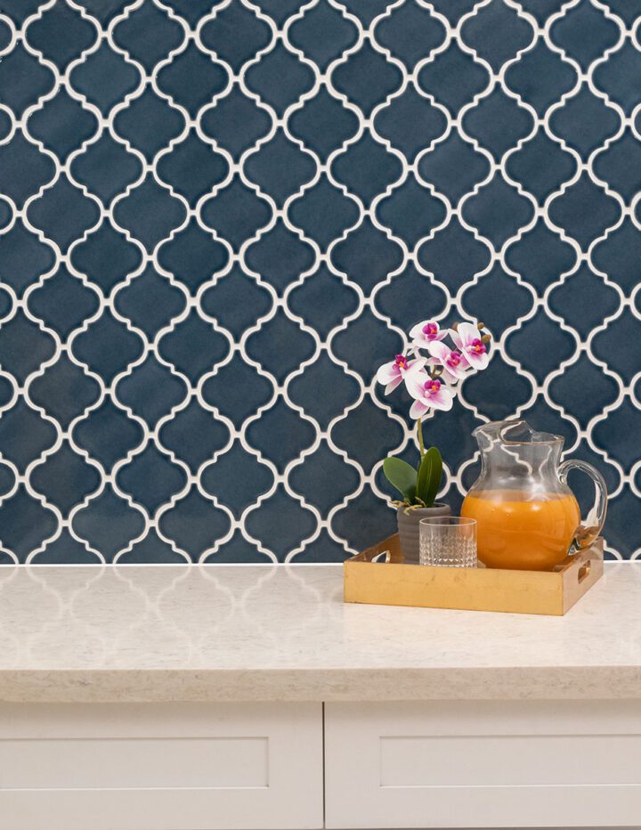 MSI Highland Park Bay Blue Arabesque Tile - Image 3
