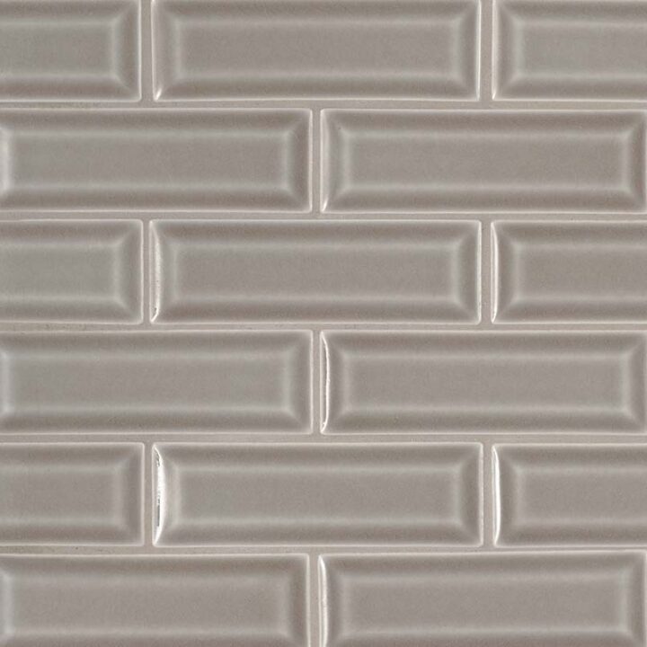 MSI Highland Park Dove Gray Beveled Tile