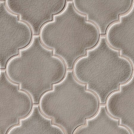 MSI Highland Park Dove Gray Arabesque Tile