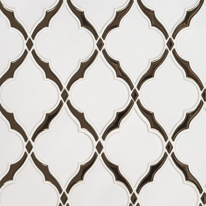MSI Highland Park Victorian Light Arabesque Tile - Image 2