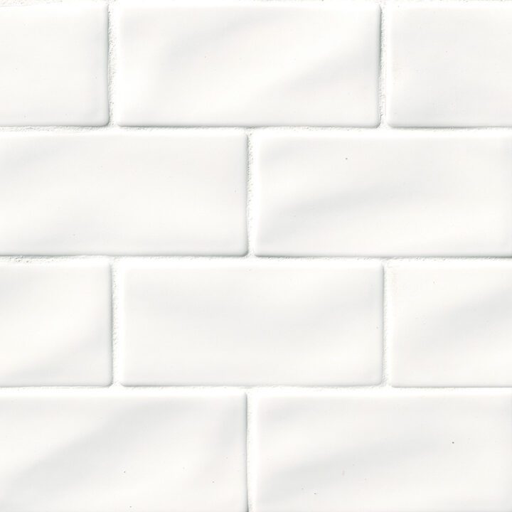 MSI Highland Park Whisper White Subway Tile 3x6
