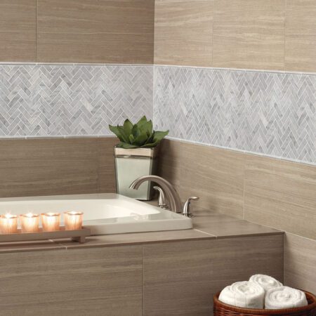MSI Highland Park Dove Gray Quarter Round Moulding