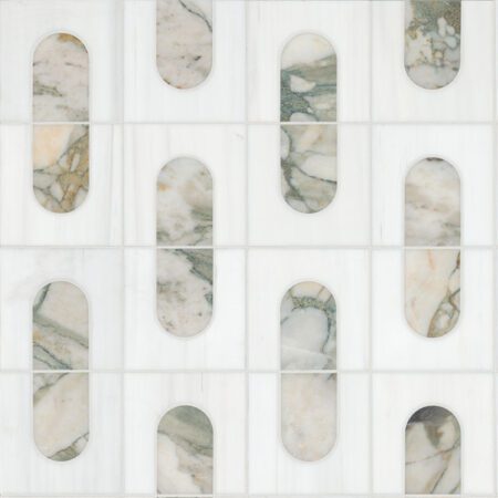 MSI Bianco Dolomite Moderno Polished Mosaic