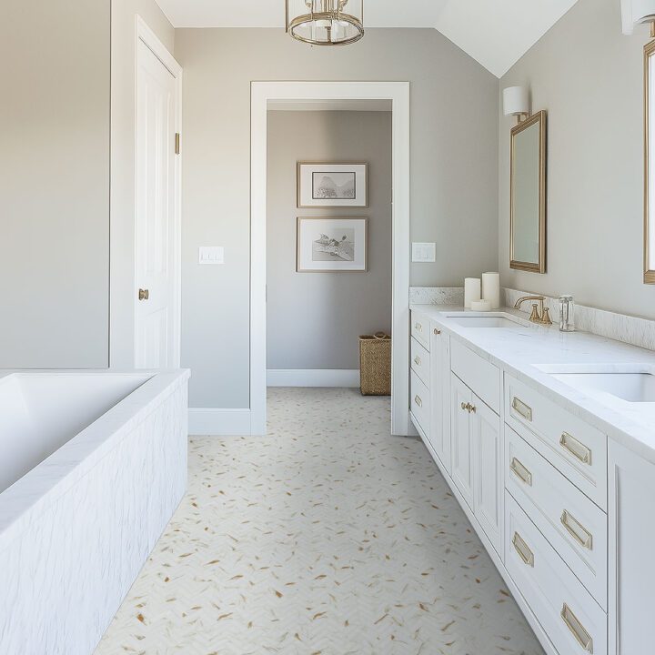 MSI Calacatta Gold Matte 1x3 Herringbone Tile - Image 3