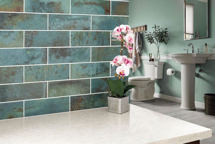 MSI Marza Aqua Subway Tile - Image 2