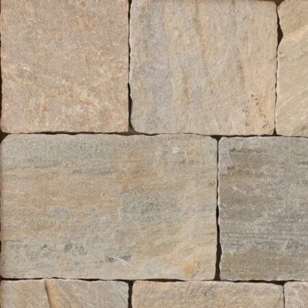Delgado Stone Sterling Tan Square and Rectangle Veneer