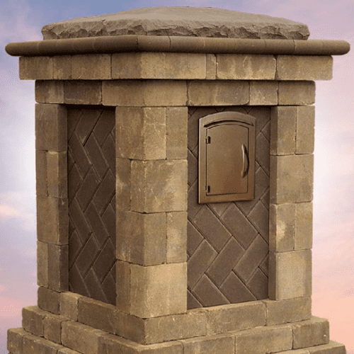 How & Why to Use Stone Columns in Landscaping - Astro Masonry, Long ...