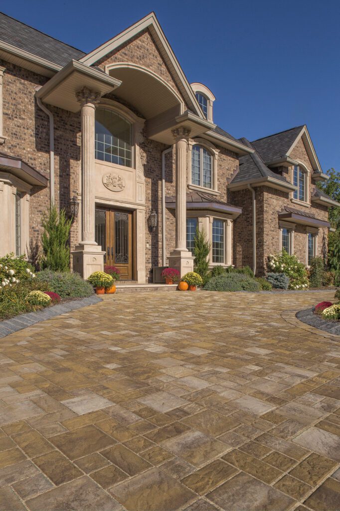 Cambridge Ledgestone Permeable in Sahara/Chestnut & Sahara/Chestnut