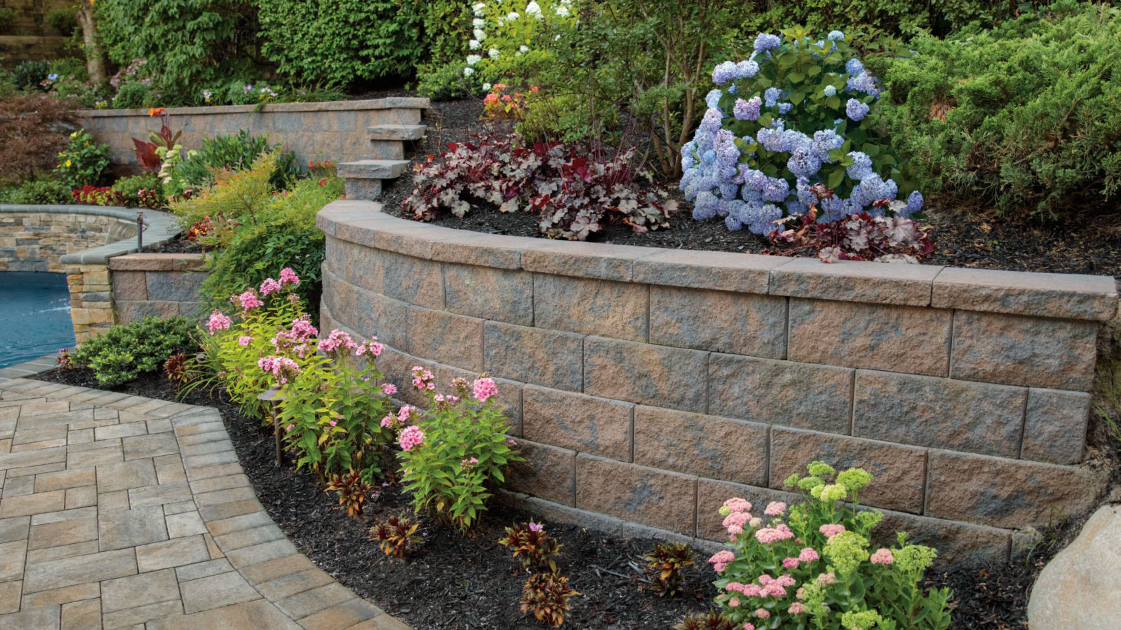 Cambridge Sigma Wall | Astro Masonry, Long Island, NY