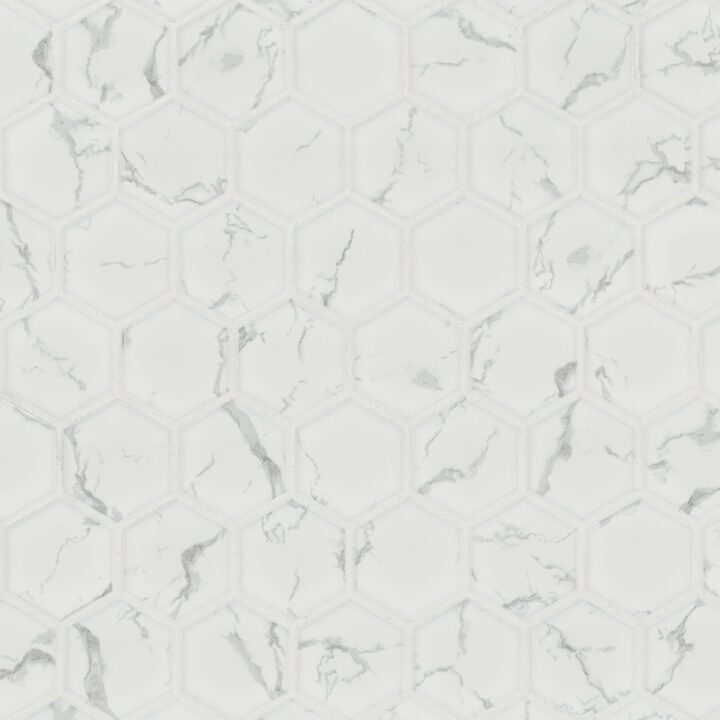 MSI Carrara Matte 2" Hexagon Tile