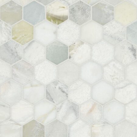 MSI Cloudland 2" Hexagon Polished Tile