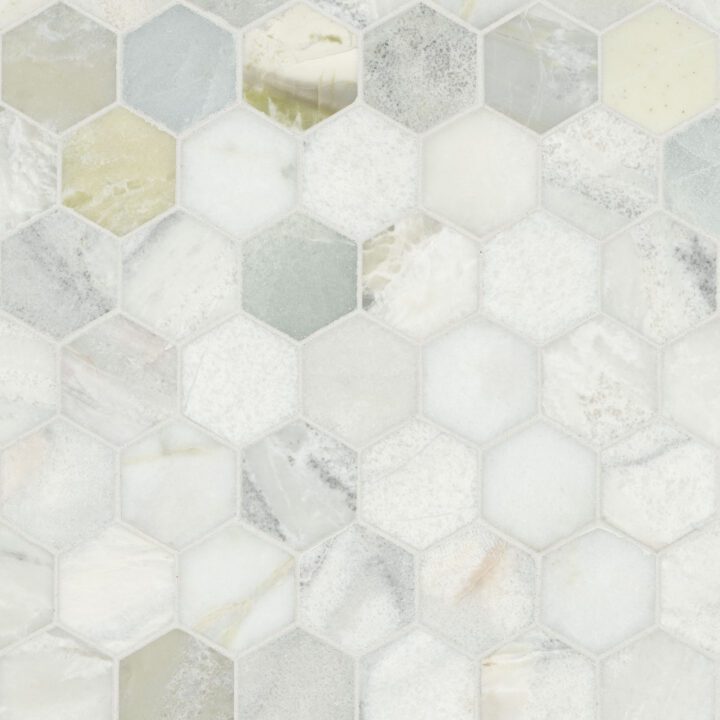 MSI Cloudland 2" Hexagon Polished Tile