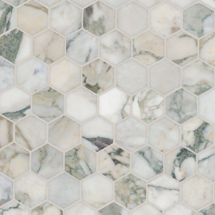 MSI Coronado 2" Hexagon Honed Tile