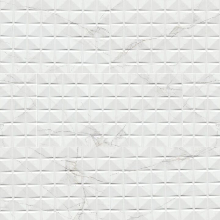 MSI Dymo Calacatta Chex White 12x24 - Image 9