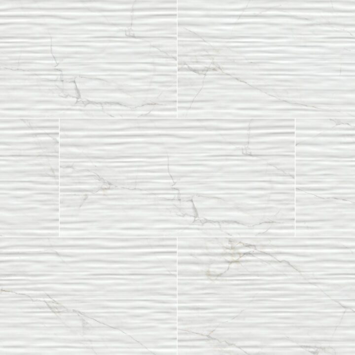 MSI Dymo Calacatta Stripe White 12x24