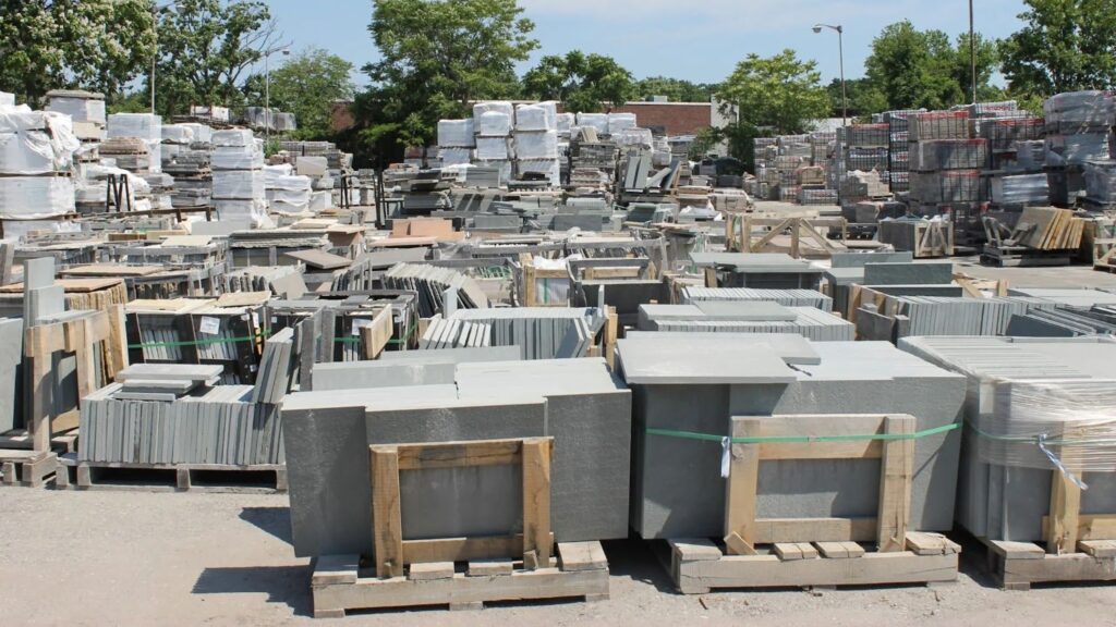 Brick, natural stone, and porcelain patio slabs stocked at Astro Masonry