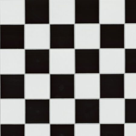 MSI White and Black 4" Checkered Matte